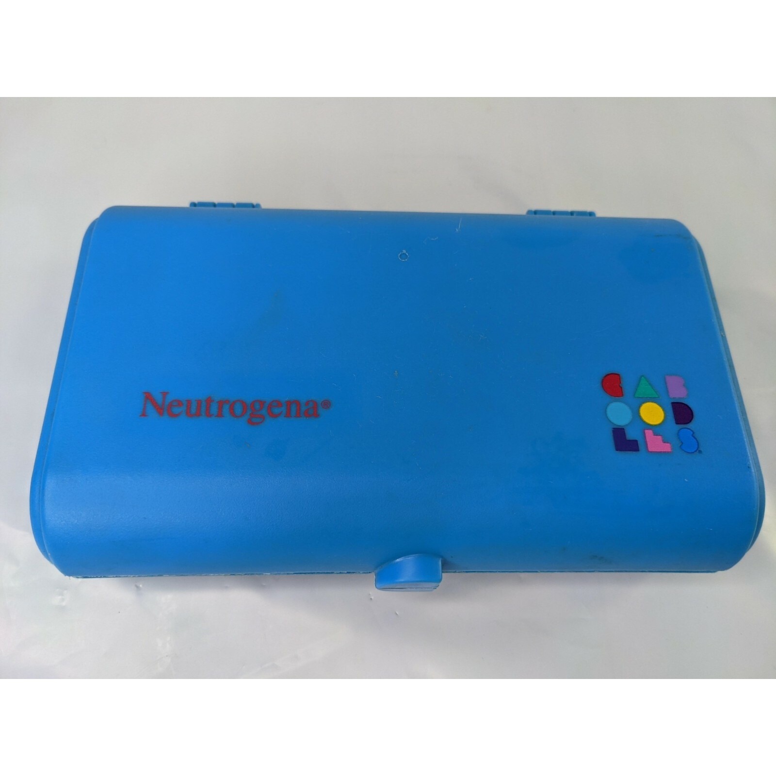 Caboodles Blue Travel Case Mirror Neutrogena
